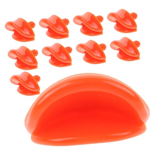GARVALON 10Stücke DIY Teiliges Entenschnabel Zubehör für Tierpuppen Kunststoff Ersatzteile für Plüschente Einfach Auszutauschen Geeignet für Bastelarbeiten und Kreative Projekte GARVALON 10Stücke DIY Teiliges Entenschnabel Zubehör für Tierpuppen Kunststoff Ersatzteile für Plüschente Einfach Auszutauschen Geeignet für Bastelarbeiten und Kreative Projekte von GARVALON