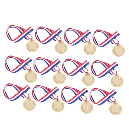 GARVALON 12 Stück Metallmedaillen, Medaillen Zur Belohnung, Kleine Medaillen, Schulmedaillen, Requisiten, Heim Und Schreibtischdekoration, Sportmedaillen, Künstliche Medaillen, GARVALON 12 Stück Metallmedaillen, Medaillen Zur Belohnung, Kleine Medaillen, Schulmedaillen, Requisiten, Heim Und Schreibtischdekoration, Sportmedaillen, Künstliche Medaillen, von GARVALON
