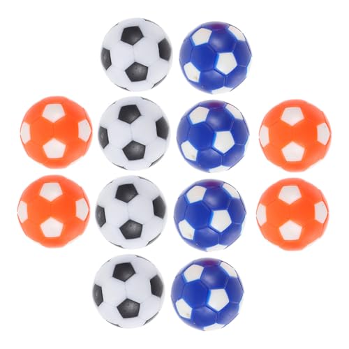 GARVALON 12 Stück Mini Tischfußballmaschine, Tischfußballbälle, Tischfußballzubehör, Tischfußballspielbälle, Kleine Tischfußballbälle, Tischspielbälle, Tischfußballbälle, Austauschbare GARVALON 12 Stück Mini Tischfußballmaschine, Tischfußballbälle, Tischfußballzubehör, Tischfußballspielbälle, Kleine Tischfußballbälle, Tischspielbälle, Tischfußballbälle, Austauschbare von GARVALON