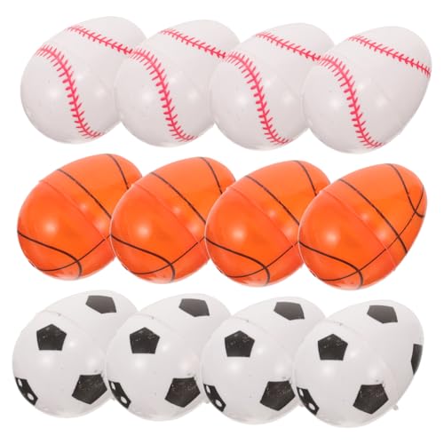 GARVALON Party Favors Ostern Sport Eier Öffnende Candy Boxen Sport Muster Für Geburtstag Party von GARVALON