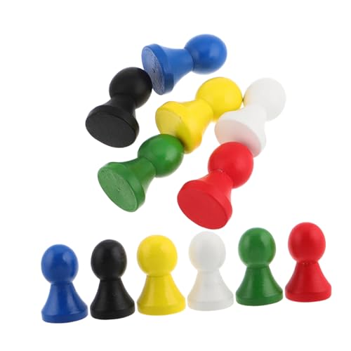 GARVALON 12 Stück Teiliges Holzspielsteine für Brettspiele für Dame und Flugschach Langlebige und Präzise Gefertigte Spielfiguren für Familienspiele und Spielesammlungen GARVALON 12 Stück Teiliges Holzspielsteine für Brettspiele für Dame und Flugschach Langlebige und Präzise Gefertigte Spielfiguren für Familienspiele und Spielesammlungen von GARVALON