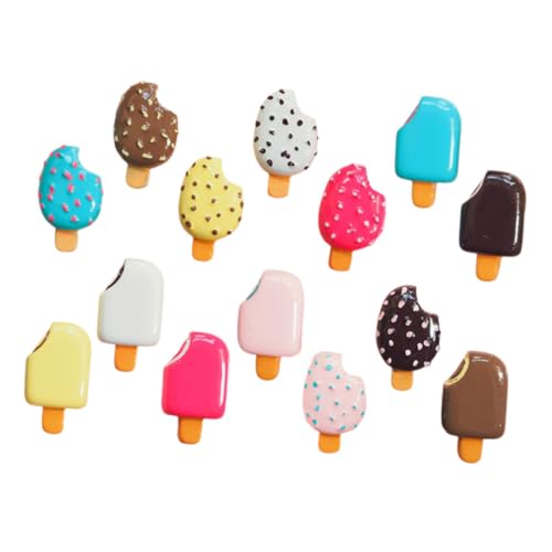 GARVALON 14 Stück Resindrucke Simulation von Lebensmittelsimulation für DIY Projekte Mini Eiscreme Dekorationen für Handyhüllen und Bastelarbeiten GARVALON 14 Stück Resindrucke Simulation von Lebensmittelsimulation für DIY Projekte Mini Eiscreme Dekorationen für Handyhüllen und Bastelarbeiten von GARVALON
