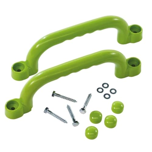 GARVALON 1Paar rutschfeste Kinderklettergriffe für Spielhäuser Robuste Sicherheitsgriffe aus Hochleistungs Zufällige Farben für Outdoor Spielanlagen GARVALON 1Paar rutschfeste Kinderklettergriffe für Spielhäuser Robuste Sicherheitsgriffe aus Hochleistungs Zufällige Farben für Outdoor Spielanlagen von GARVALON