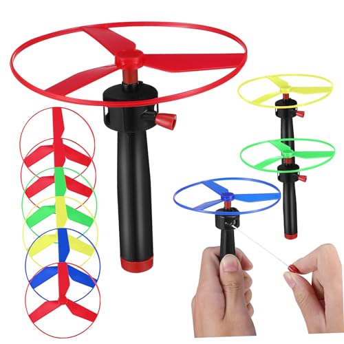 GARVALON 1Satz Fliegenden Disc Spielzeugen Launchers Flugscheiben Interaktives Outdoor für Langlebig Leicht und Einfach zu Bedienen für Spielplätze und Parks von GARVALON