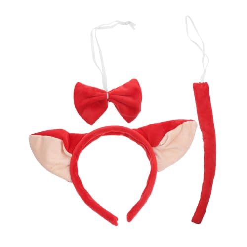 GARVALON 1Satz Kostüm mit Stirnband Fliege und Requisite für Cosplay Partys für Auftritte und Kreative Verkleidungen GARVALON 1Satz Kostüm mit Stirnband Fliege und Requisite für Cosplay Partys für Auftritte und Kreative Verkleidungen von GARVALON
