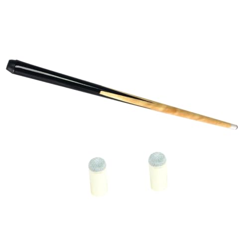 GARVALON 1Satz Kurze Pool Queue für Enge Räume Billard Stick für Anfänger und Leicht zu Transportieren für Billardspielen zu Hause von GARVALON