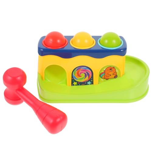 GARVALON 1stück Musik Hammer Spielzeug Für Junge Mädchen Pädagogisches Pounding Spielzeug Mit Bunten Farben Für Junge Mädchen Und Kleinkinder Lernspielzeug Musik Und von GARVALON
