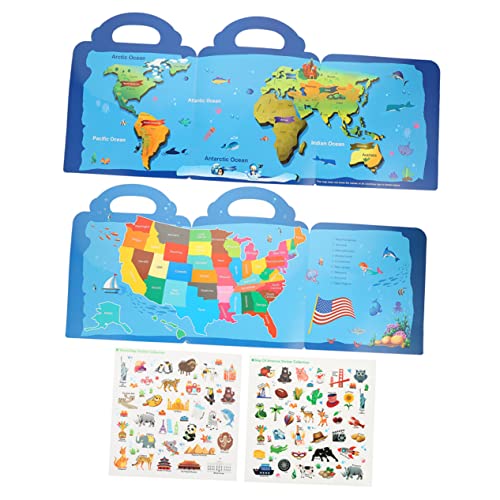 GARVALON 2 Karten Stickerbücher, Wiederverwendbare Stickerbücher Für Kleinkinder, Wiederverwendbare Stickerbücher Für Kinder, Wiederverwendbare Stickerbücher Für Kleinkinder, GARVALON 2 Karten Stickerbücher, Wiederverwendbare Stickerbücher Für Kleinkinder, Wiederverwendbare Stickerbücher Für Kinder, Wiederverwendbare Stickerbücher Für Kleinkinder, von GARVALON