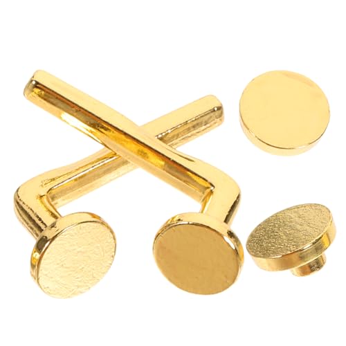 GARVALON Goldener Türgriff Modellzubehör Zartes Golddesign Puppenhaus-türschlossknöpfe Für Puppenhaus- GARVALON Goldener Türgriff Modellzubehör Zartes Golddesign Puppenhaus-türschlossknöpfe Für Puppenhaus- von GARVALON