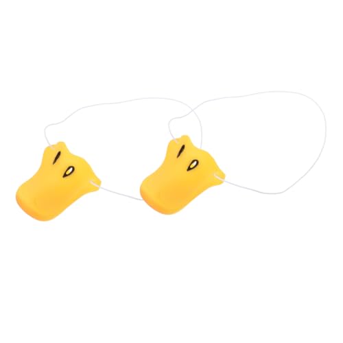 GARVALON 2 Stück Entennasen Zum Anziehen Von Cosplay Zubehör, Kompakte Requisite, Austauschbare Nasen Requisite, Performance Requisite, Karnevalsnasen Simulations Requisite, Tragbare GARVALON 2 Stück Entennasen Zum Anziehen Von Cosplay Zubehör, Kompakte Requisite, Austauschbare Nasen Requisite, Performance Requisite, Karnevalsnasen Simulations Requisite, Tragbare von GARVALON