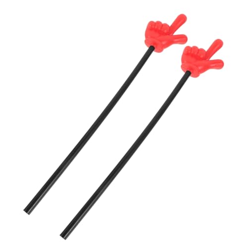 GARVALON 2 Stück Fingerstab Spielzeug, Party Jubelstab, Spielzeug Zeiger Für Das Klassenzimmer Für Kinder, Fingerzeigerstab, Lehrerbedarf Für Das Klassenzimmer, Vorschule, Handzeiger Für GARVALON 2 Stück Fingerstab Spielzeug, Party Jubelstab, Spielzeug Zeiger Für Das Klassenzimmer Für Kinder, Fingerzeigerstab, Lehrerbedarf Für Das Klassenzimmer, Vorschule, Handzeiger Für von GARVALON