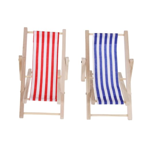 GARVALON 2 Stück Miniatur Strandkorb Stühle Aus Holz Klappbar Gestreift Und Blau Ideales Für Puppenhäuser Und Mikrolandschaften Leicht Und Vielseitig Einsetzbar GARVALON 2 Stück Miniatur Strandkorb Stühle Aus Holz Klappbar Gestreift Und Blau Ideales Für Puppenhäuser Und Mikrolandschaften Leicht Und Vielseitig Einsetzbar von GARVALON
