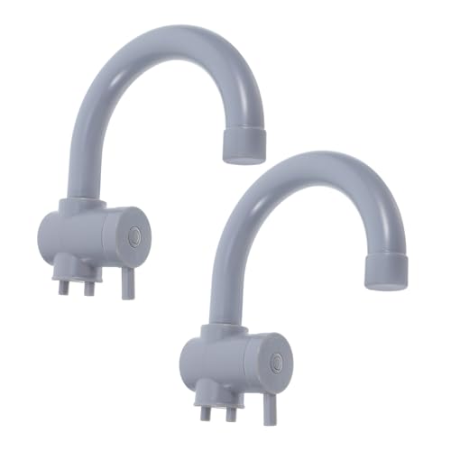 GARVALON 2 Stück Realistische Plastikarmaturen für Rollenspiele der Spielküche Spielzeugaccessoires für Drinnen und Draußen GARVALON 2 Stück Realistische Plastikarmaturen für Rollenspiele der Spielküche Spielzeugaccessoires für Drinnen und Draußen von GARVALON