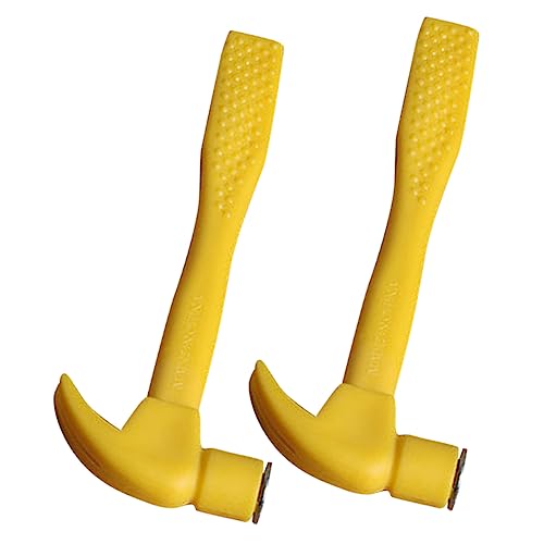 GARVALON 2 Stück Teiliges Mini Hammer für Bunte Lernspielzeuge Geeignet für Kreative Aktivitäten und Motorische Entwicklung Sicher und Leicht zu Handhaben von GARVALON