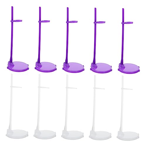GARVALON 20 Stück Teiliges Puppenständer aus Kunststoff Universeller Halter für Puppen Transparente und Ständer Stabil und Einfach zu Handhaben für Puppen Display und Spielzeugaufbewahrung GARVALON 20 Stück Teiliges Puppenständer aus Kunststoff Universeller Halter für Puppen Transparente und Ständer Stabil und Einfach zu Handhaben für Puppen Display und Spielzeugaufbewahrung von GARVALON