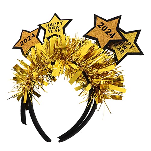 GARVALON Digitales Stern-stirnband Für Neujahrs-party Haarspange Mit Glitzer-design Leicht Und Tragbar Für Cosplay Und Festivals von GARVALON