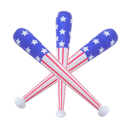 GARVALON 3stücke Aufblasbare Baseballschläger Für Feierlichkeiten Sport Cheering Spielzeug Buntes Material Für Partys Und Dekorationen GARVALON 3stücke Aufblasbare Baseballschläger Für Feierlichkeiten Sport Cheering Spielzeug Buntes Material Für Partys Und Dekorationen von GARVALON
