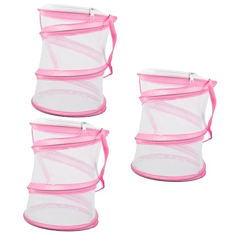GARVALON 3 Stück Insektenkäfig, Käferkäfig, Schmetterlinge, Beobachtungskäfig, Schmetterlingshaus, Käferhaus, Schmetterlingsnetze, Gartenkäfig, Schmetterlingskäfig, von GARVALON