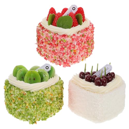 GARVALON 3 Stück Kuchen-Modell deko Dessert-Modelle Party-Essen-Requisiten Kuchenmodelle Fotorequisite gefälschter Nachtisch Dessert-Simulationsmodell Filigrane Tortenmodelle Hartschaum GARVALON 3 Stück Kuchen-Modell deko Dessert-Modelle Party-Essen-Requisiten Kuchenmodelle Fotorequisite gefälschter Nachtisch Dessert-Simulationsmodell Filigrane Tortenmodelle Hartschaum von GARVALON