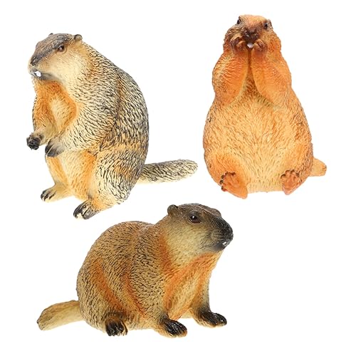 GARVALON 3 Stück Simulierte Wildtiere Murmeltier Skulptur Tierfiguren Kleine Murmeltier Statue Gefälschte Murmeltier Figuren Spielzeug Simulation Murmeltier Figuren Murmeltier Spielzeug GARVALON 3 Stück Simulierte Wildtiere Murmeltier Skulptur Tierfiguren Kleine Murmeltier Statue Gefälschte Murmeltier Figuren Spielzeug Simulation Murmeltier Figuren Murmeltier Spielzeug von GARVALON