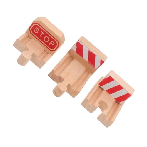 GARVALON 3 Stück Zugschienen Aus Holz Für Züge, Holzspielzeug, Zugszene, Gleissimulation, Eisenbahnschienen, Modelleisenbahnzubehör, Eisenbahnschienenmodell, Holzschienenspielzeug, GARVALON 3 Stück Zugschienen Aus Holz Für Züge, Holzspielzeug, Zugszene, Gleissimulation, Eisenbahnschienen, Modelleisenbahnzubehör, Eisenbahnschienenmodell, Holzschienenspielzeug, von GARVALON