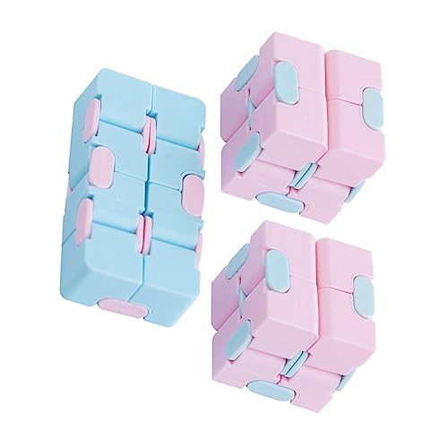 GARVALON 3 Stücke Infinite Cube Toy Cube Puzzle Spielzeug Kinder Erwachsene Intellektuelle Spielerei von GARVALON