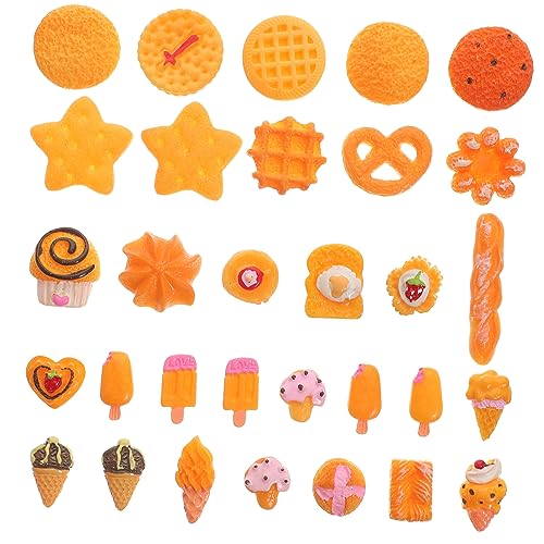 GARVALON 30 Stück Keksmodell, Simulation, Kuchenmodell, Lebensechte Desserts, Zartes Dessertmodell, Dessertdekoration, Realistische Cupcake Requisiten, Dessertmodell, Simulation, GARVALON 30 Stück Keksmodell, Simulation, Kuchenmodell, Lebensechte Desserts, Zartes Dessertmodell, Dessertdekoration, Realistische Cupcake Requisiten, Dessertmodell, Simulation, von GARVALON