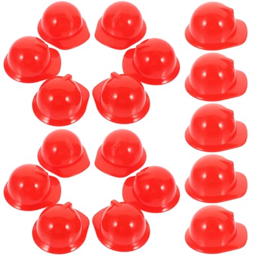 GARVALON 30 Stück Miniatur-sicherheitshüte – Mini-konstruktionsspielzeughelme, Arbeiterkappen Für Puppen, Verkleidungspartys, Dekorationen, Rollenspielzubehör GARVALON 30 Stück Miniatur-sicherheitshüte – Mini-konstruktionsspielzeughelme, Arbeiterkappen Für Puppen, Verkleidungspartys, Dekorationen, Rollenspielzubehör von GARVALON