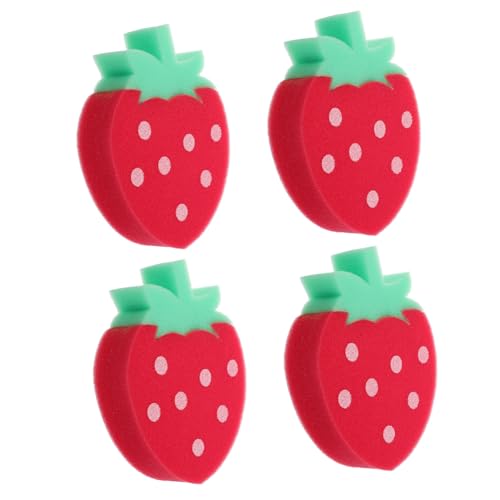GARVALON Erdbeer-Schwamm-Set Luffa-bürste Für Kinder Und Kleinkinder Bade-Peeling GARVALON Erdbeer-Schwamm-Set Luffa-bürste Für Kinder Und Kleinkinder Bade-Peeling von GARVALON
