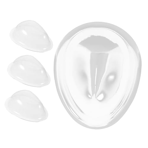 GARVALON 4er Satz Puppen-gesichtsmasken Klare Mini-gesichtsschutzabdeckungen Puppen-gesichtsschutzkunststoffabdeckungen GARVALON 4er Satz Puppen-gesichtsmasken Klare Mini-gesichtsschutzabdeckungen Puppen-gesichtsschutzkunststoffabdeckungen von GARVALON