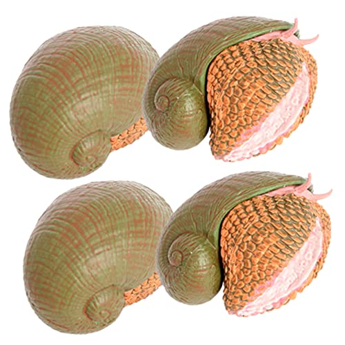 GARVALON 4 Stück Schneckenmodell Tiere Toys jucarii pentru copii gartendekofiguren spielsachen für Simulationsschneckenfigur Miniatur-Schneckenstatue Tierfigur Plastik GARVALON 4 Stück Schneckenmodell Tiere Toys jucarii pentru copii gartendekofiguren spielsachen für Simulationsschneckenfigur Miniatur-Schneckenstatue Tierfigur Plastik von GARVALON