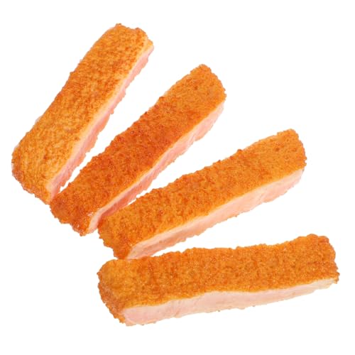 GARVALON 4 Stück Schweinekotelett Modellspielzeug, Lebensmittelmodell, Realistisches Spiellebensmittel, Künstliches Essen, Realistisches Simuliertes Lebensmittelspielzeug, Realistisches GARVALON 4 Stück Schweinekotelett Modellspielzeug, Lebensmittelmodell, Realistisches Spiellebensmittel, Künstliches Essen, Realistisches Simuliertes Lebensmittelspielzeug, Realistisches von GARVALON