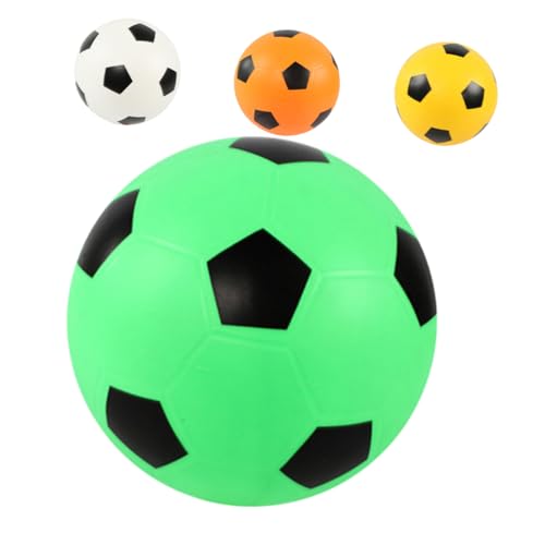 GARVALON 4 Stück Teiliges Leichter Schaumstoff Fußbälle für Bunte Indoor und Outdoor Spielzeuge und Sozialen Fähigkeiten für Garten und Spielplatz von GARVALON
