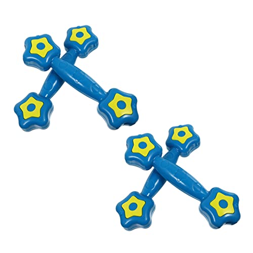 GARVALON 4 Stücke Kinder Hantel Spielthings Kindergarten Spielzeug Sichere Physische Spielzeug Arm Workout Spielzeug von GARVALON