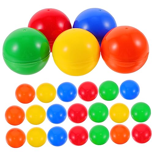 GARVALON Set 4cm Kunststoff Zum Öffnen Für Party Karneval Basteln von GARVALON