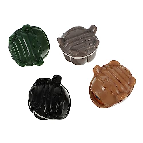 GARVALON 4Stücke Dehnbares Schildkrötenspielzeug Squeeze Fidget für Stressabbau Lustiges und Unterhaltsames Party Accessoire von GARVALON