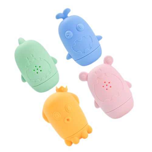 GARVALON Baby-badespielzeug-Set 4-teilig Badespielzeug Für Jungen Und Mädchen Spielzeug Für Badespaß GARVALON Baby-badespielzeug-Set 4-teilig Badespielzeug Für Jungen Und Mädchen Spielzeug Für Badespaß von GARVALON