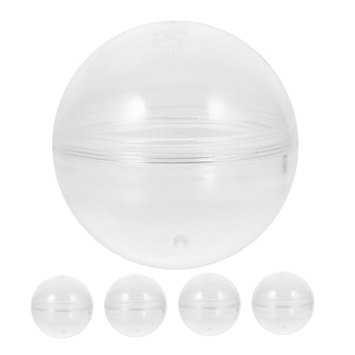 GARVALON Hochtransparente Gachapon-schalen Runde Bälle Für Verkaufsautomaten Leere Boxen Zum Befüllen Aufbewahrungsbehälter Für Partygeschenke GARVALON Hochtransparente Gachapon-schalen Runde Bälle Für Verkaufsautomaten Leere Boxen Zum Befüllen Aufbewahrungsbehälter Für Partygeschenke von GARVALON