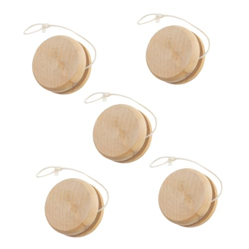 GARVALON 5 Stück Holz Jo Jo, Kleines Outdoor Spielzeug, Jo Jo Ball, Interessantes Spielzeug, Jo Spielzeug, Hinterhof Spielzeug, Park Spielset, Reaktionsschnelles Jo Jo, Holzspielzeug, GARVALON 5 Stück Holz Jo Jo, Kleines Outdoor Spielzeug, Jo Jo Ball, Interessantes Spielzeug, Jo Spielzeug, Hinterhof Spielzeug, Park Spielset, Reaktionsschnelles Jo Jo, Holzspielzeug, von GARVALON