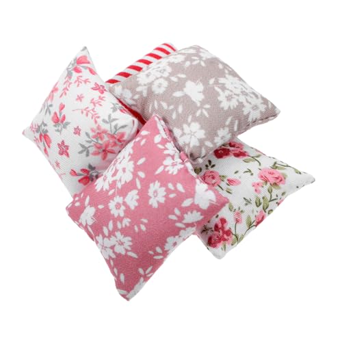 GARVALON Stoff Gefälschte Kissen Multi-funktionale für Mini Häuser Tischplatte Kissen Modell Puppe Gefälschte Kissen von GARVALON