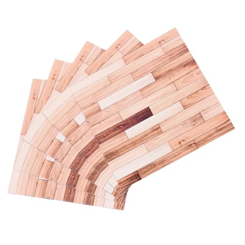 GARVALON 5 Stück Selbstklebende Wandtafel Tapete, Wandaufkleber, Mini, DIY Bodenpapier, Wandaufkleber, Puppenhaus, Selbstklebende Tapete, Puppenhaus Tapete, Mini, Bodenpapier, GARVALON 5 Stück Selbstklebende Wandtafel Tapete, Wandaufkleber, Mini, DIY Bodenpapier, Wandaufkleber, Puppenhaus, Selbstklebende Tapete, Puppenhaus Tapete, Mini, Bodenpapier, von GARVALON