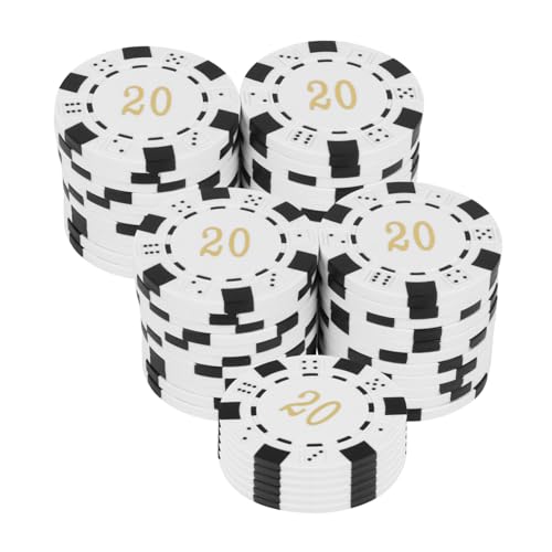 GARVALON 50 Stück Leichte Abs Kunststoff Chips Zahlen Spielzähler Lernspiel Bingo Zubehör für Party und Zählspiele GARVALON 50 Stück Leichte Abs Kunststoff Chips Zahlen Spielzähler Lernspiel Bingo Zubehör für Party und Zählspiele von GARVALON