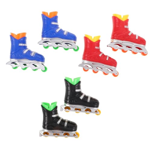 GARVALON 6 Paare Tragbare Finger Skates für Erwachsene für Schreibtisch Leicht und Unterhaltsam für Reisen und Büro GARVALON 6 Paare Tragbare Finger Skates für Erwachsene für Schreibtisch Leicht und Unterhaltsam für Reisen und Büro von GARVALON
