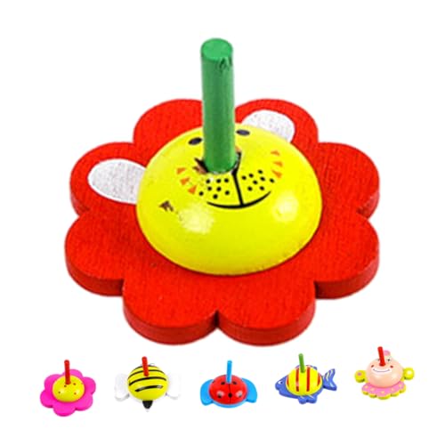 GARVALON 6 Stück Kleiner Holzkreisel, Lustiges Kreiselspielzeug, Kleines Holzkreiselspielzeug, Kreiselspielzeug, Rotierendes Kreiselspielzeug, Kreiselspielspielzeug, Tragbares GARVALON 6 Stück Kleiner Holzkreisel, Lustiges Kreiselspielzeug, Kleines Holzkreiselspielzeug, Kreiselspielzeug, Rotierendes Kreiselspielzeug, Kreiselspielspielzeug, Tragbares von GARVALON