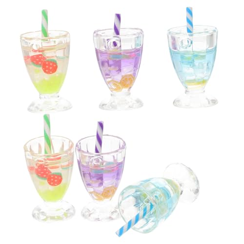 GARVALON 6 Stück Miniatur Kelche, Mini Zubehör, Simulierter Mini Eisbecher, Eisbecher, Modell , Mini , Miniatur Eisbecher, Wiederverwendbar GARVALON 6 Stück Miniatur Kelche, Mini Zubehör, Simulierter Mini Eisbecher, Eisbecher, Modell , Mini , Miniatur Eisbecher, Wiederverwendbar von GARVALON