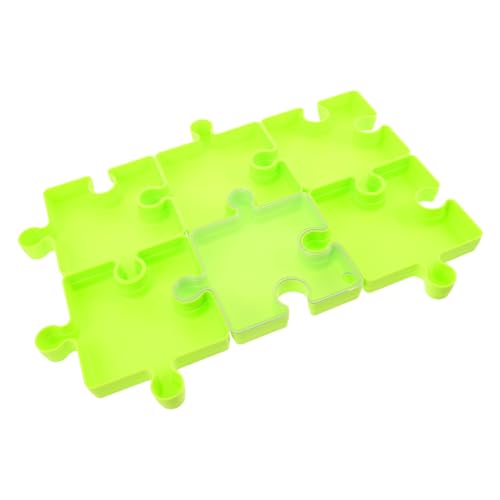 GARVALON 6 Stück Teiliges Puzzle Organizer mit Deckel Große Kapazität Stapelbare Aufbewahrungsbox aus Robustem Kunststoff Tragbar für Sortieren und Aufbewahren von Puzzles zu Hause Schule GARVALON 6 Stück Teiliges Puzzle Organizer mit Deckel Große Kapazität Stapelbare Aufbewahrungsbox aus Robustem Kunststoff Tragbar für Sortieren und Aufbewahren von Puzzles zu Hause Schule von GARVALON