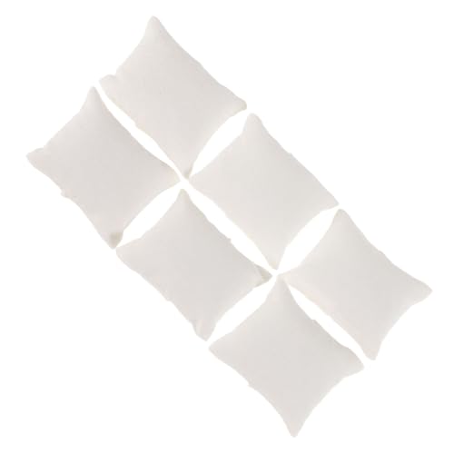 GARVALON 6St Puppenhauskissen wohnaccessoires stoffpuppen sammlerstücke puppenhauszubehör puppenhaus Ausstattung Bett Miniaturen gefälschtes Kissen Puppenhaus-Kissendekoration Weiß GARVALON 6St Puppenhauskissen wohnaccessoires stoffpuppen sammlerstücke puppenhauszubehör puppenhaus Ausstattung Bett Miniaturen gefälschtes Kissen Puppenhaus-Kissendekoration Weiß von GARVALON