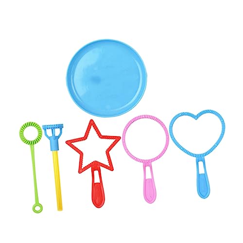 GARVALON 6Stücke Teiliges Set Bunte Seifenblasenstäbe Kinderfreundlich Langlebig und Leicht für Kreative Blasen Verschiedenen für Outdoor Aktivitäten und Partys GARVALON 6Stücke Teiliges Set Bunte Seifenblasenstäbe Kinderfreundlich Langlebig und Leicht für Kreative Blasen Verschiedenen für Outdoor Aktivitäten und Partys von GARVALON