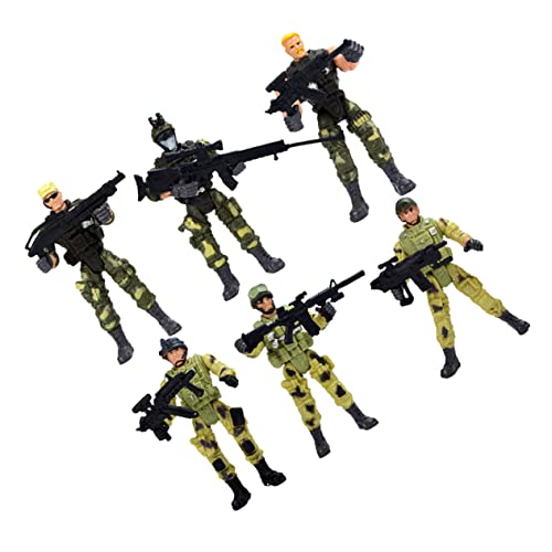 GARVALON 6st Modell Spezialeinheiten Miniatur-soldatenfiguren Soldaten-actionfiguren Ranger-actionfiguren Soldatenfiguren Spielzeug Mini-Soldaten-Figuren Aktion Soldatenspielzeug GARVALON 6st Modell Spezialeinheiten Miniatur-soldatenfiguren Soldaten-actionfiguren Ranger-actionfiguren Soldatenfiguren Spielzeug Mini-Soldaten-Figuren Aktion Soldatenspielzeug von GARVALON