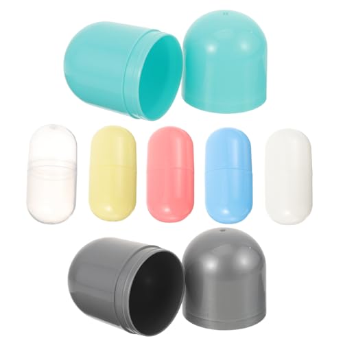 GARVALON 7 Stück Teiliges Bunte Kunststoff aufbewahrungskapseln Leere Füllbare Behälter für Eier Süßigkeiten Vielseitige Partyboxen für Frühling Geburtstage Feiern GARVALON 7 Stück Teiliges Bunte Kunststoff aufbewahrungskapseln Leere Füllbare Behälter für Eier Süßigkeiten Vielseitige Partyboxen für Frühling Geburtstage Feiern von GARVALON